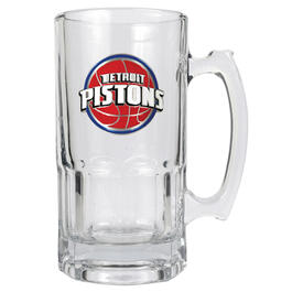 Great American Products NBA Detroit Pistons Glass Macho Mug
