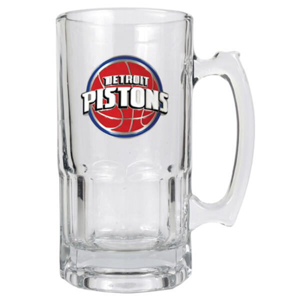 Great American Products NBA Detroit Pistons Glass Macho Mug - image 
