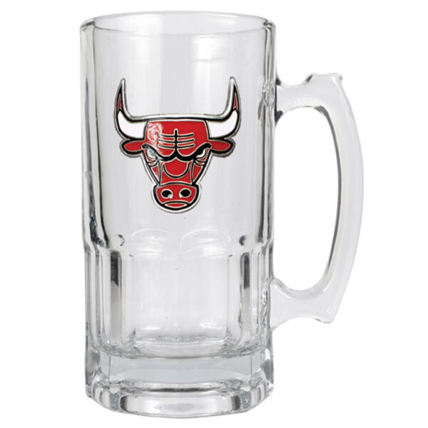 Great American Products NBA Chicago Bulls Glass Macho Mug - image 