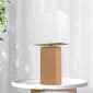 Lalia Home Lexington 21in. Leather Base Modern Home Table Lamp - image 6
