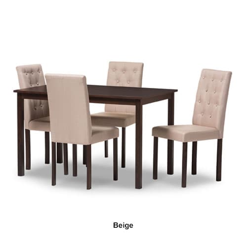 Baxton Studio Gardner Modern & Contemporary 5pc. Dining Set