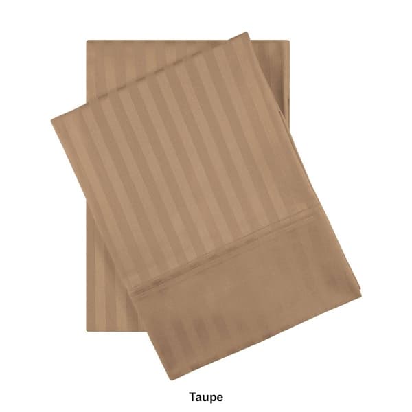Superior 2pc. Egyptian Cotton Stripe Pillowcase Set