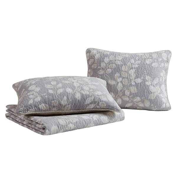 Design Studio Camden Leaves Reversible Quilt Set