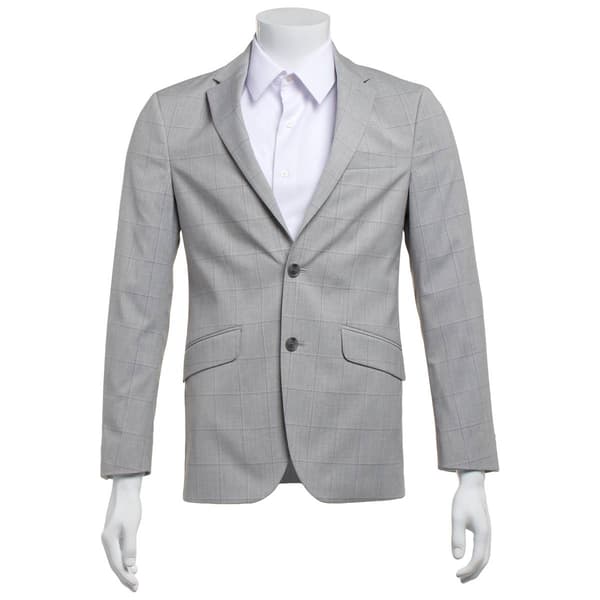 Mens Kenneth Cole(R) Windowpane Jacket - image 