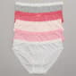 Womens Laura Ashley(R) 5pk. Ribbed Bikini Panties - LS5501-5PKM - image 1