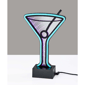 Simplee Adesso Infinity Neon Martini Glass Table/Wall Lamp - image 3