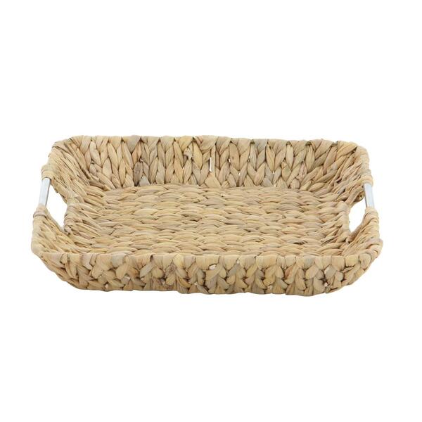9th & Pike&#174; Rectangular Seagrass Basket Trays - Set of 3