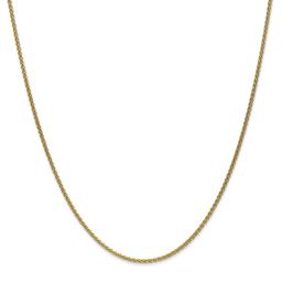 Gold Classics(tm)10kt. Gold 1.65mm 16in. Spiga Chain Necklace