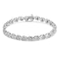 Haus of Brilliance Sterling Silver 1/10ctw. Bracelet - image 2