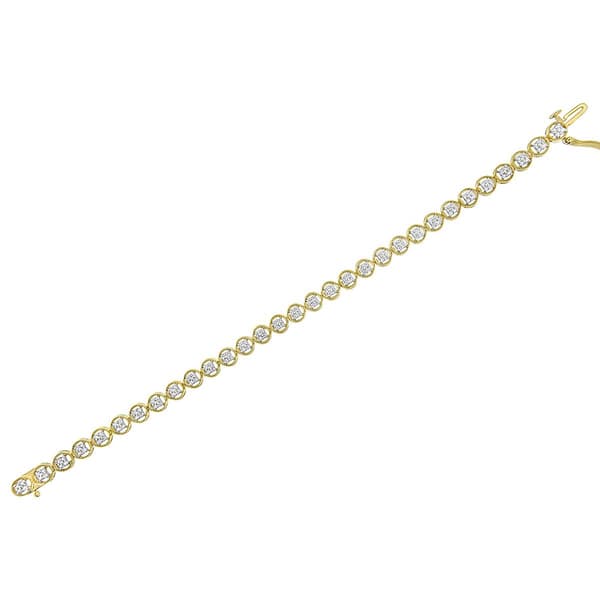 Haus of Brilliance Diamond Link Tennis Bracelet
