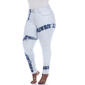 Plus Size White Mark Tie Dye Light Blue Jeans - image 4