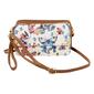 Bueno Butterfly Bees Metal Corner Wallet Crossbody-White - image 1