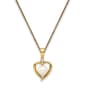 14k Pearl Diamond Pendant Necklace - image 1