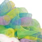 Northlight Seasonal Pastel Deco Mesh Ribbon Easter Bunny Wreath - image 3