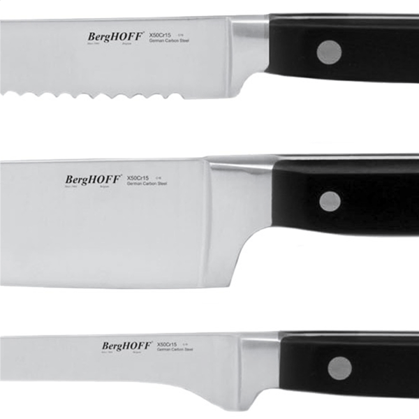 BergHOFF Essentials Contempo 6pc. Stainless Steel Knife Set