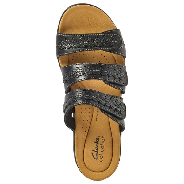 Womens Clarks Laurieann Cove Black Sandals