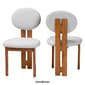 Baxton Studio Kacela Modern Japandi 2pc. Dining Chair Set - image 10
