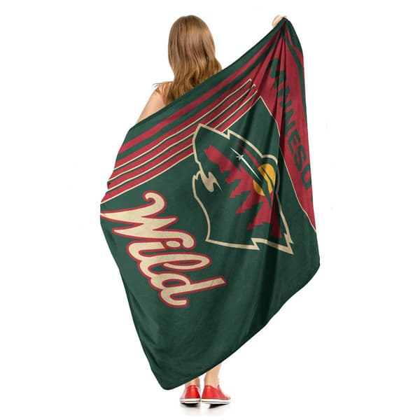 Sweet Home Collection NHL Minnesota Wild Throw