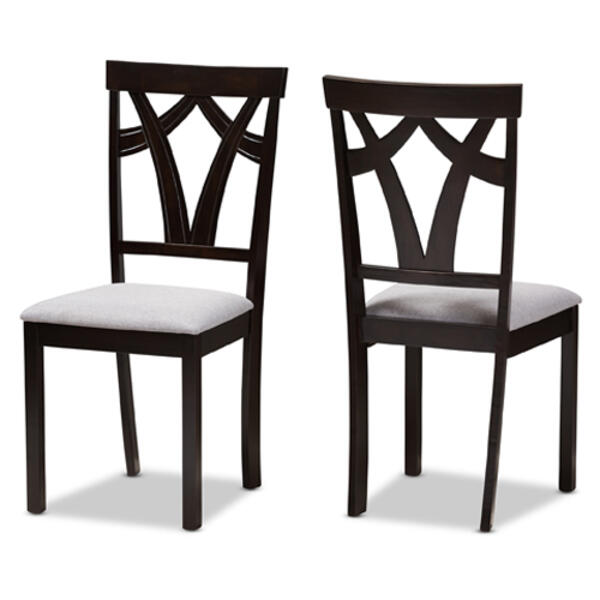 Baxton Studio Sylvia Dining Chairs - Set of 2
