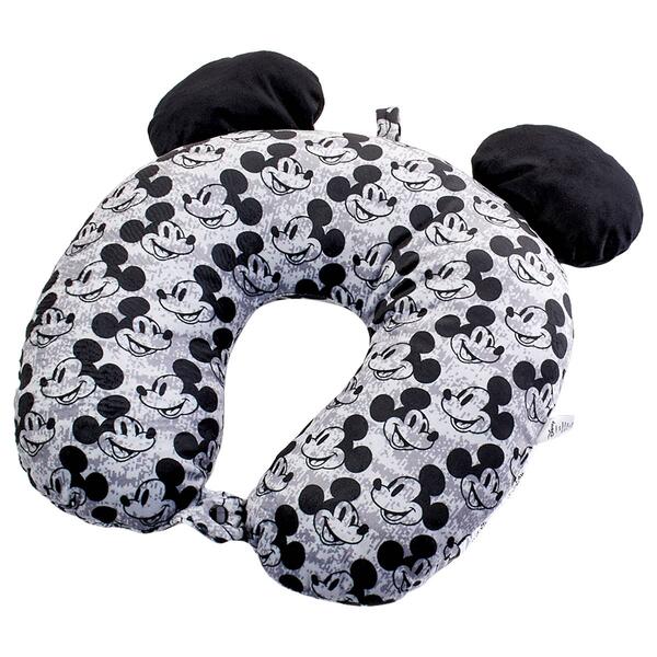Mickey Mouse Neck Pillow - Grey - image 