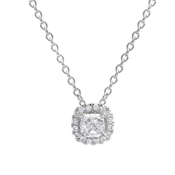 Nova Star&#40;R&#41; White Gold 1/3ctw. Lab Grown Diamond Pendant