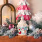 National Tree 8in. Santa Cake House w/ LED Lights - image 2