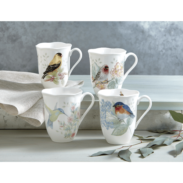 Lenox® Butterfly Meadow® Flutter Mugs - Set of 4