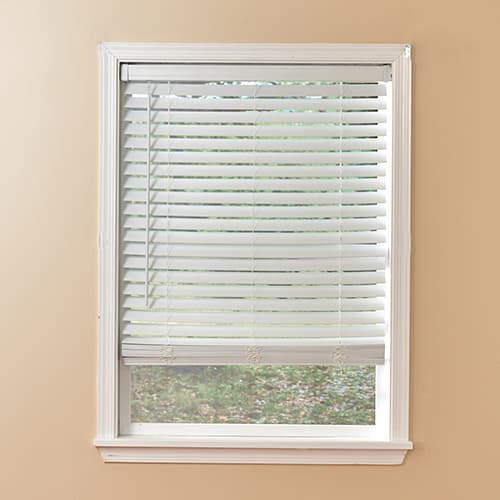 Achim Cordless GII Madera Falsa Faux Wood Blinds - image 