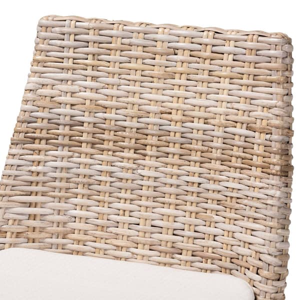 bali & pari Toby Modern Bohemian Kubu Rattan Counter Stool