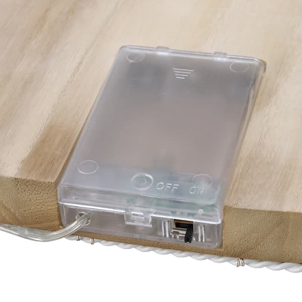 Little Love by NoJo LED Wood Cloud Wall Décor