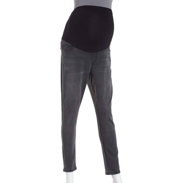 Womens Harper Grey Over The Belly Straight Leg Maternity Jeans