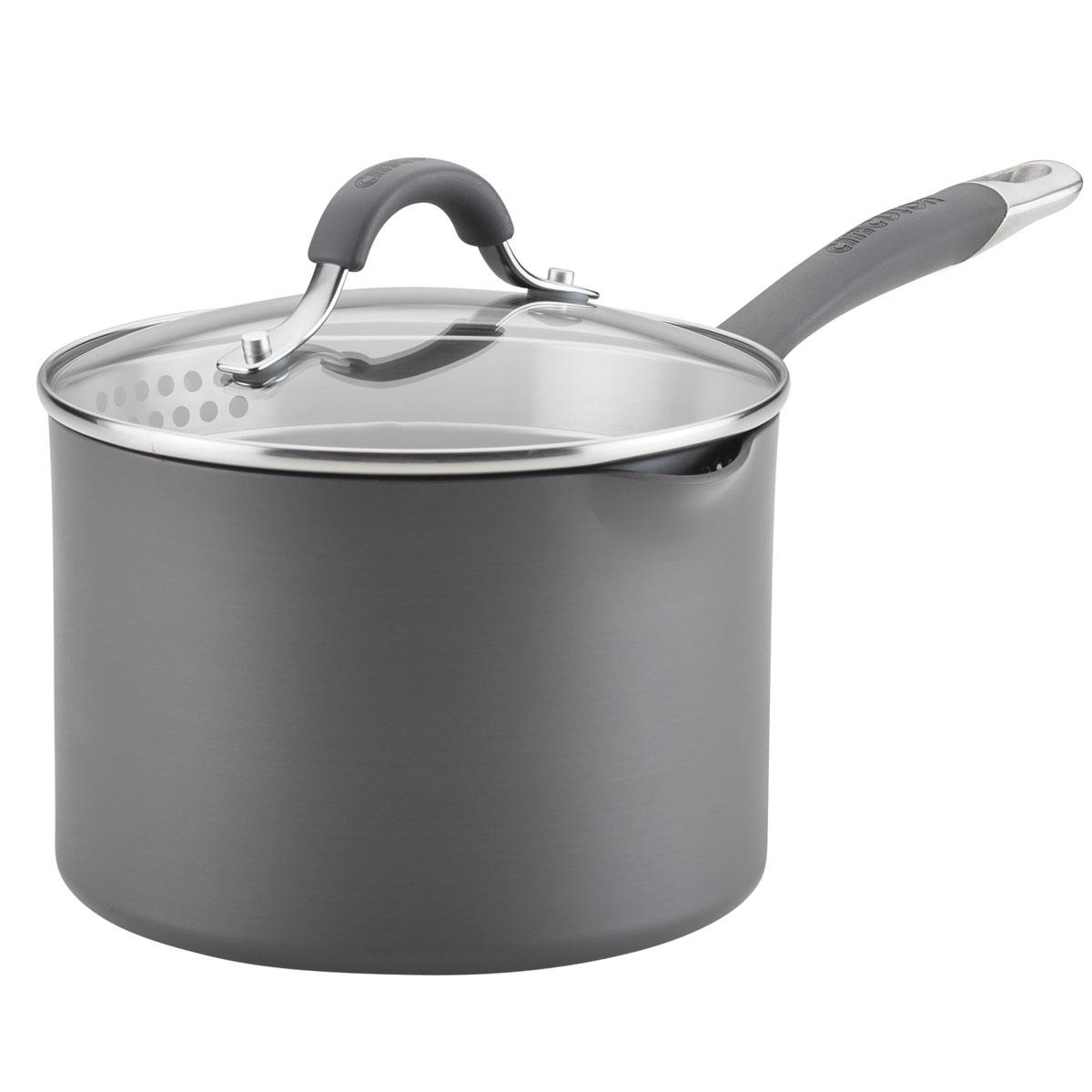 Circulon® Radiance 3qt. Hard-Anodized Saucepan