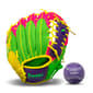 Franklin(R) 9.5in. MESHTEK Ball & Glove - Purple - image 1