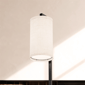 Infibrite 25in. Rectangular Frame Table Lamp with Cylinder Shade - image 2