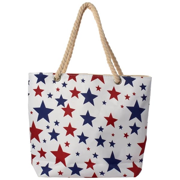 Renshun Stars Rope Handle Tote