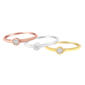 Eternal Promise&#8482; 1/6ctw. Round Shaped Diamond Promise Ring Set - image 3