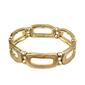 Bella Uno Gold Rectangle Stretch Bracelet - image 1