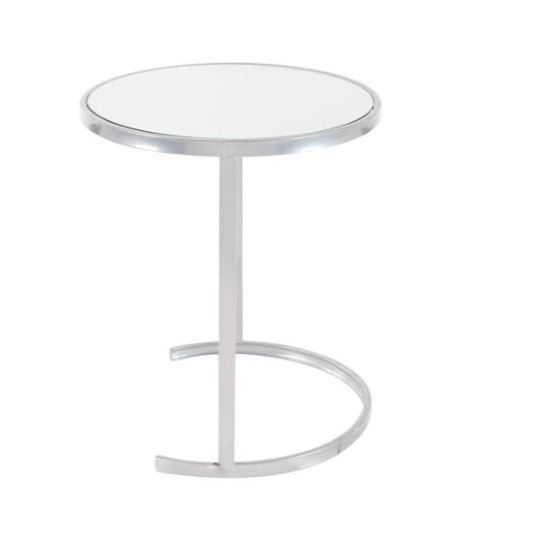 9th & Pike® Silver Tin Contemporary Accent Table - Set of 3