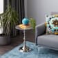 9th & Pike® Silver Aluminum Glam Coffee Table - image 9