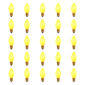 Northlight 25ct. C7 Opaque Yellow Christmas Replacement Bulbs - image 3