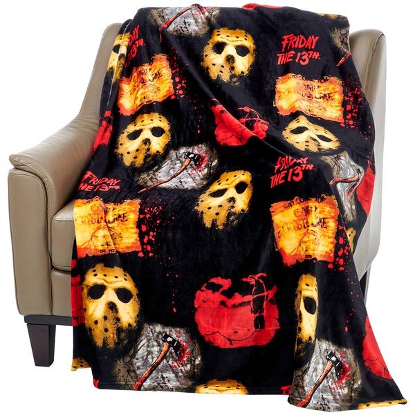 Friday the 13th Camp Crystal Lake Throw