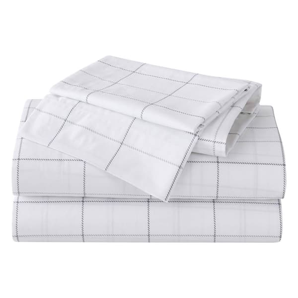 Eddie Bauer Northern Plaid Cotton Percale Sheet Set