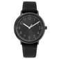 Mens Gunmetal-Tone Case & Black Strap Analog Watch-50647U-07-G02 - image 1