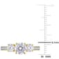 Diamond Classics™ 10kt. Yellow Gold Moissanite Ring - image 3