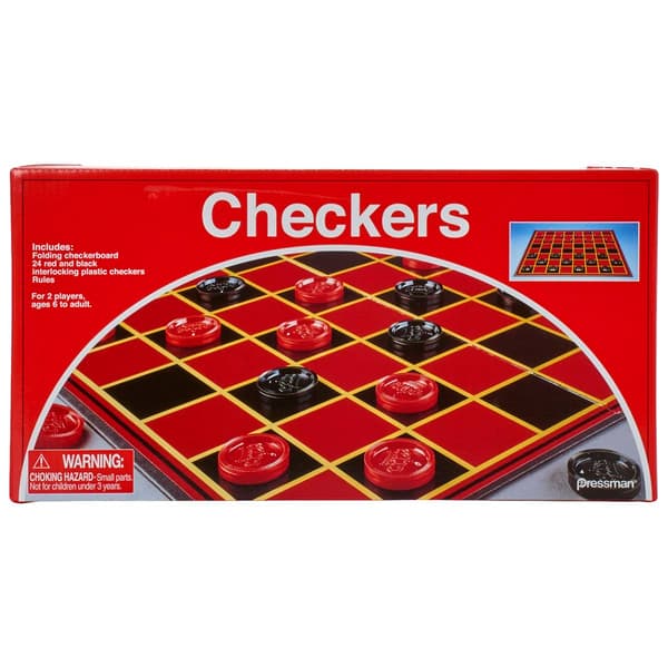 Pressman Checkers Folding Board - image 