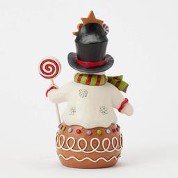 Jim Shore Gingerbread Snowman Christmas Figurine