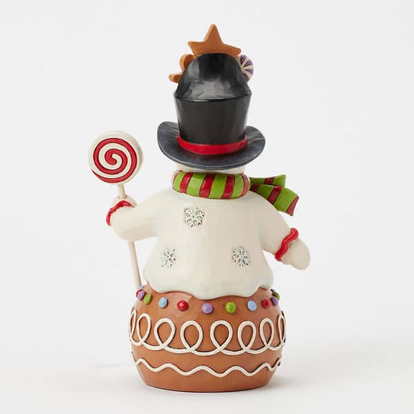 Jim Shore Gingerbread Snowman Christmas Figurine