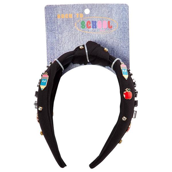 Womens Twig & Arrow Back to School Motifs Top Knot Headband - image 