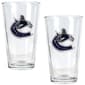 NHL Vancouver Canucks 2pc. Pint Ale Glass Set - image 1