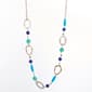 Ashley Cooper™ Gold-Tone Turquoise Bead Necklace - image 2